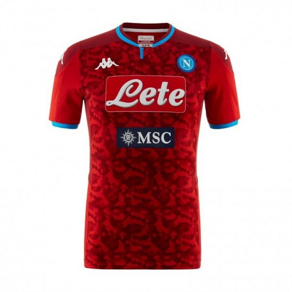 Tailandia Camiseta Napoli Portero 2019-2020 Rojo